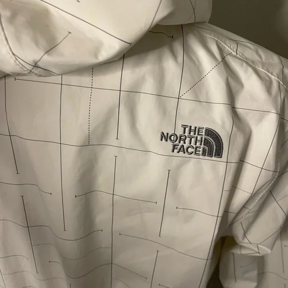 The North Face Hooded Windbreaker Raincoat Medium - Picture 4 of 7
